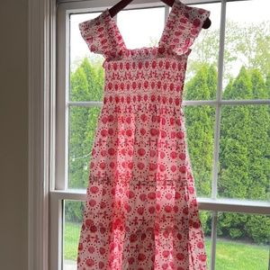 Hill House Nap Dress Mermaid Discontinued Print - Size Small